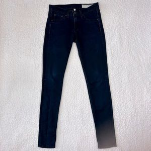 Rag & Bone Jeans Women's Size 26 Style Model The Legging Color Midnight Jeans